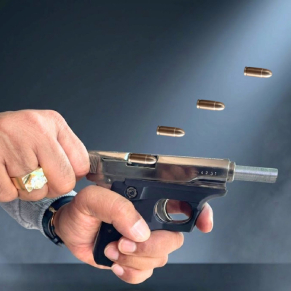 Stainless Steel Pistol Converter 2